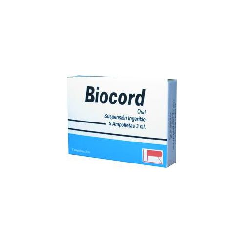 BIOCORD Susp. Ingerible c/5 AMP. 3 ML.