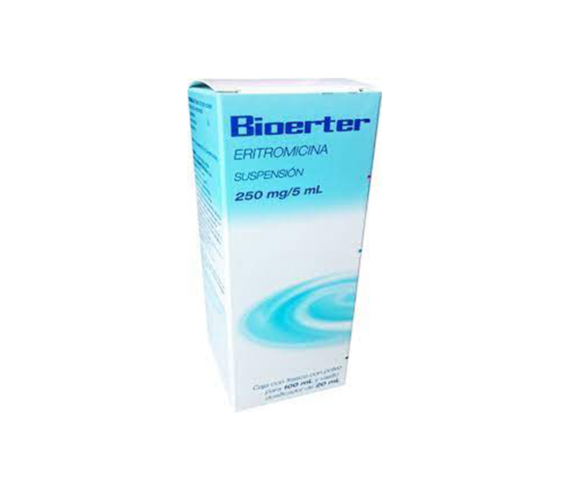 BIOERTER SUSP. Fco. 100 ML. 250 MG/5 ML.