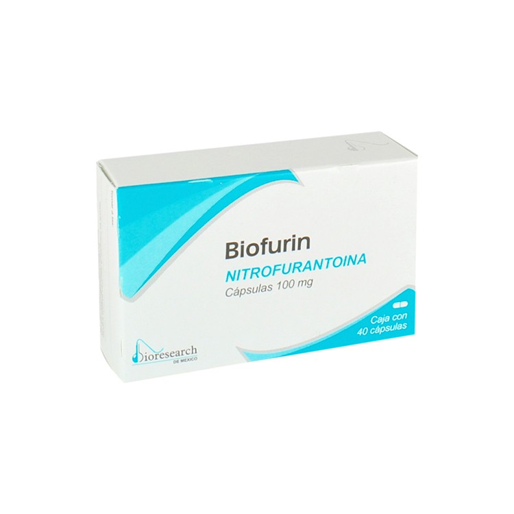 BIOFURIN c/40 CAPS. 100 MG.
