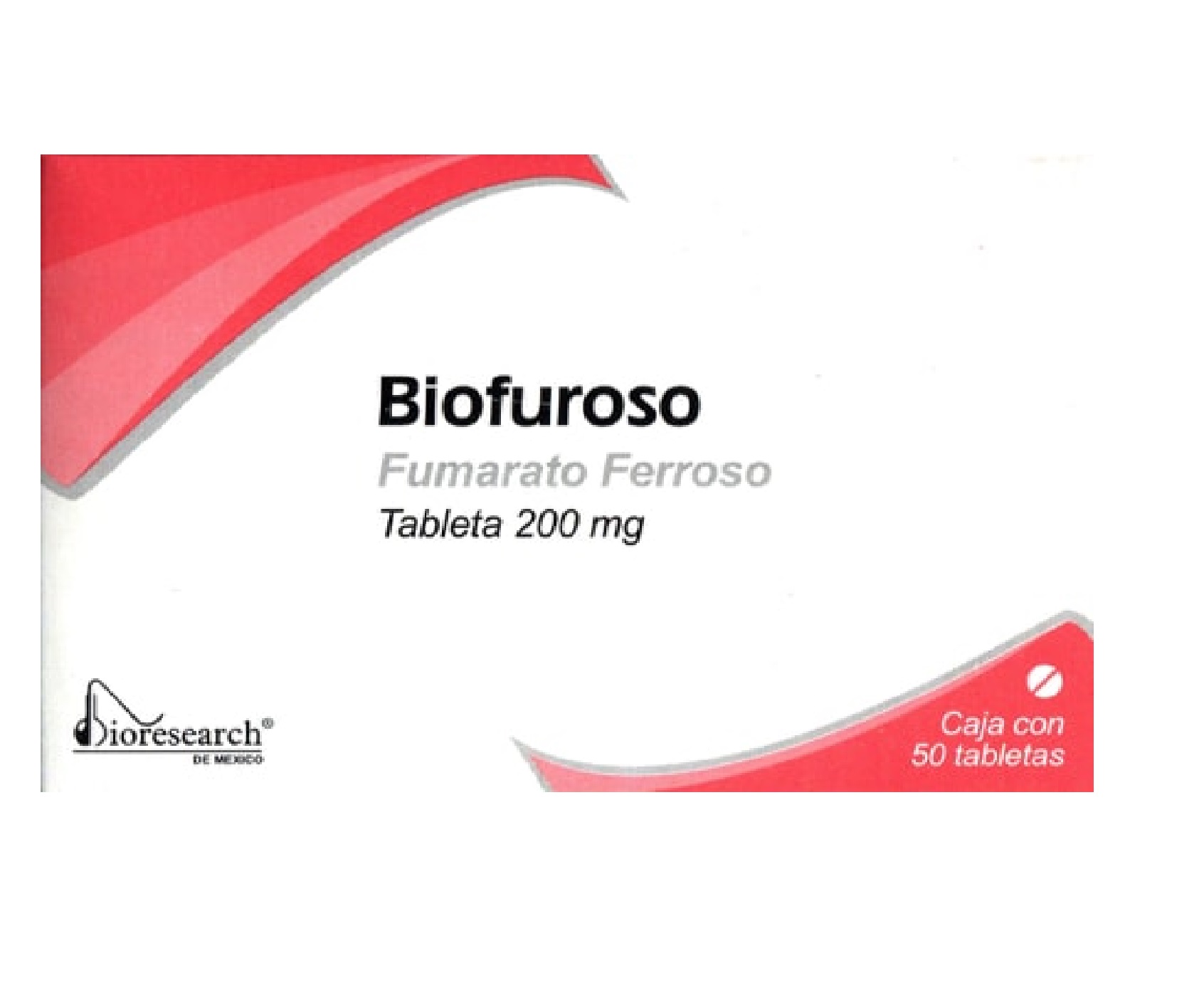 BIOFUROSO c/50 TABS. 200 MG.