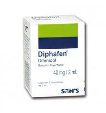 DIPHAFEN Sol. Iny. c/2 AMPTAS. 40 MG/2 ML.