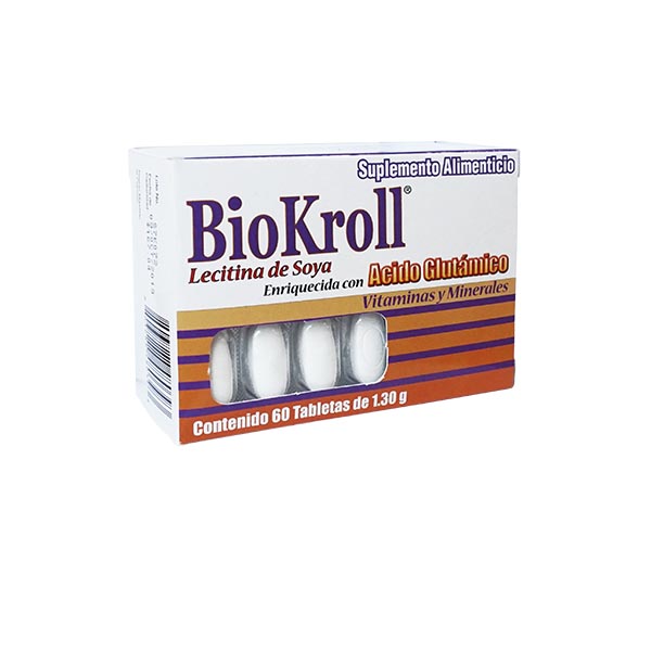 BIOKROLL c/60 TABS. 1.30 G.