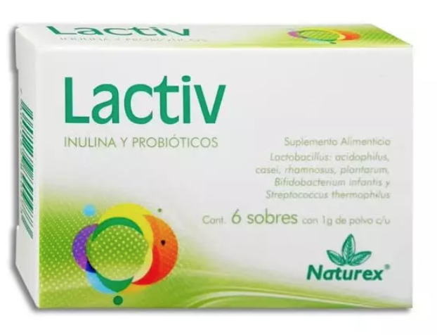 LACTIV c/6 SOBRES POLVO 1 G.