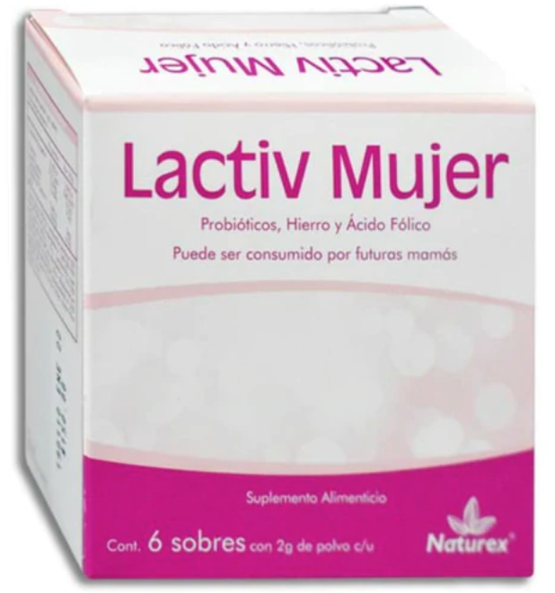 LACTIV Mujer c/6 SOBRES POLVO 2 G.