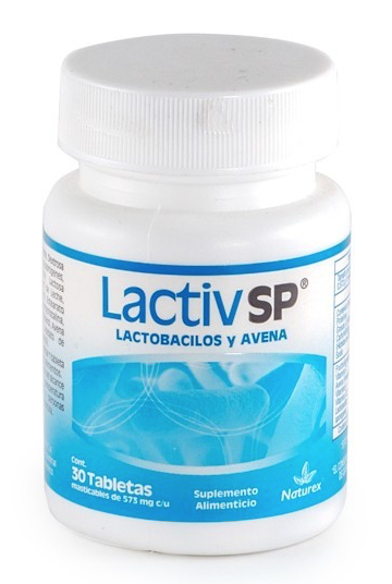 LACTIV SP c/30 TABS. MASTICABLES 573 MG.