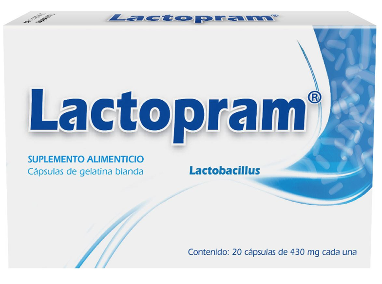 LACTOPRAM c/20 CAPS. 430 MG.