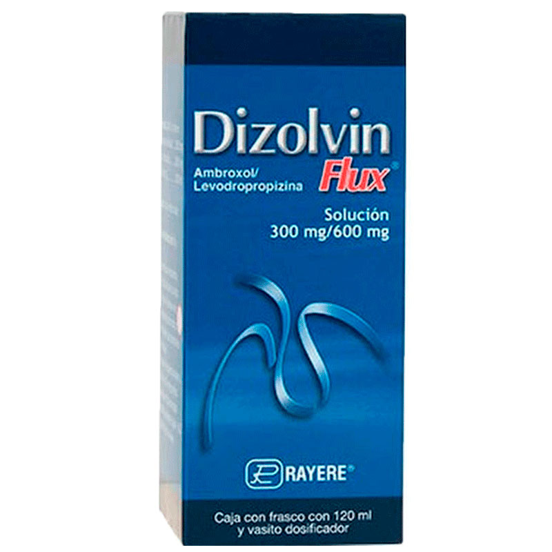 DIZOLVIN FLUX SOL. Fco. 120 ML. 300-600 MG/100 ML.