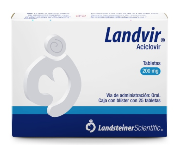 LANDVIR C/25 TABS. 200 MG.