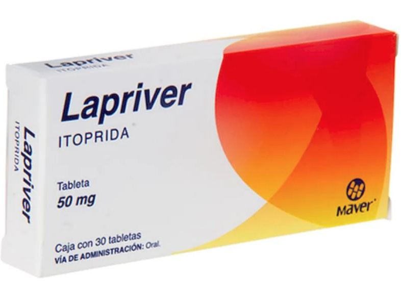 LAPRIVER c/30 TABS. 50 MG.