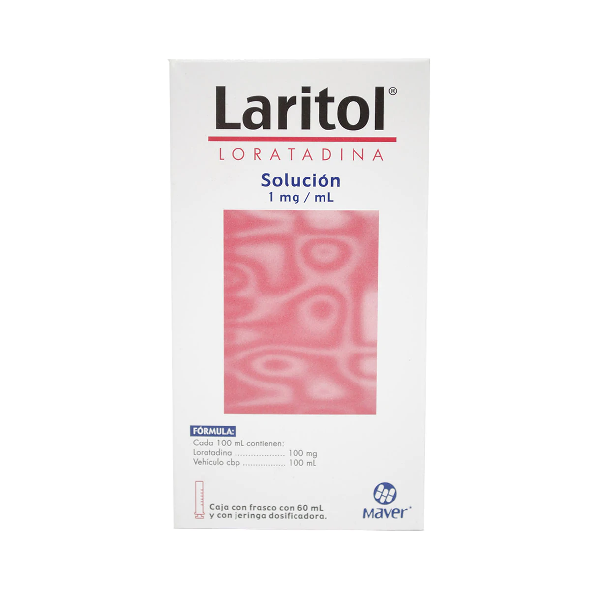 LARITOL SOLUCIÓN Fco. 60 ML. 1 MG/1 ML.