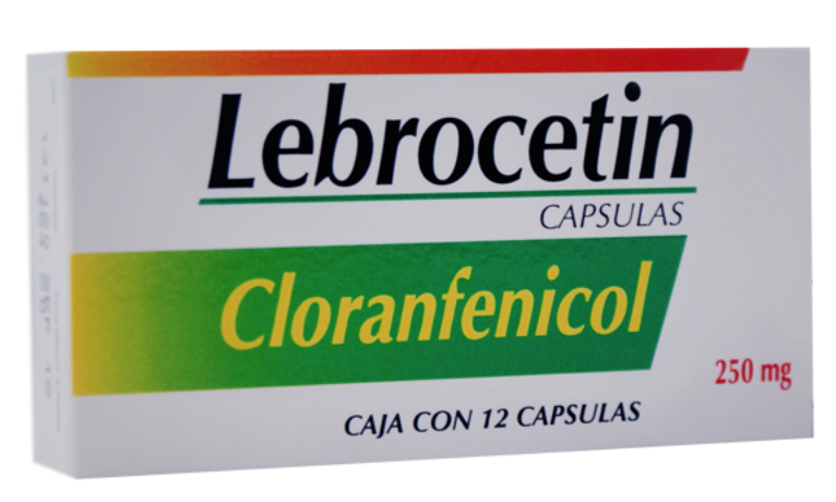 LEBROCETIN c/12 CAPS. 250 MG.