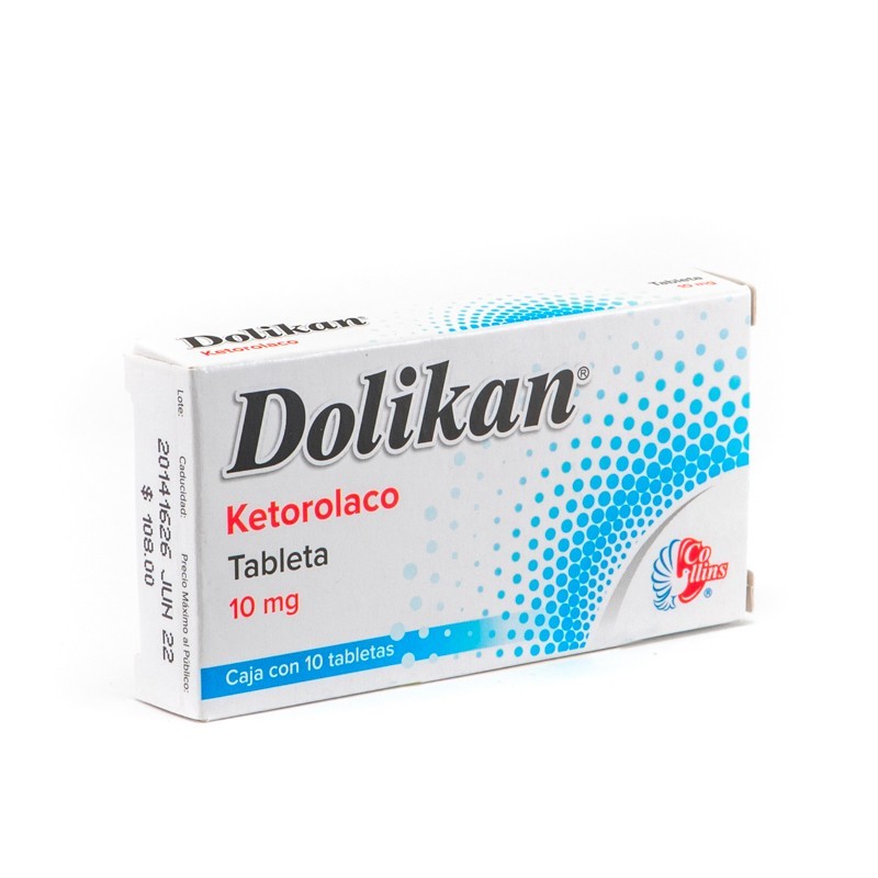 DOLIKAN C/10 TABS. 10 MG.