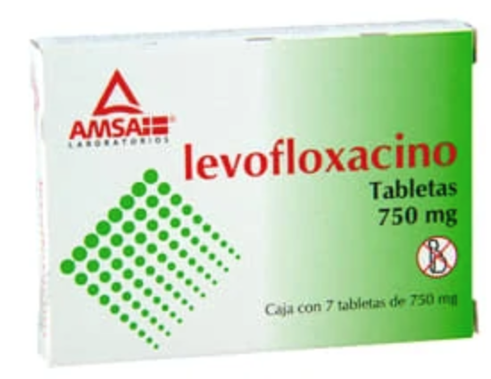 LEVOFLOXACINO (Amsa) c/7 TABS. 750 MG.