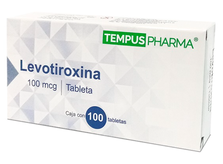 LEVOTIROXINA (TempusPharma) c/100 TABS. 100 MCG.