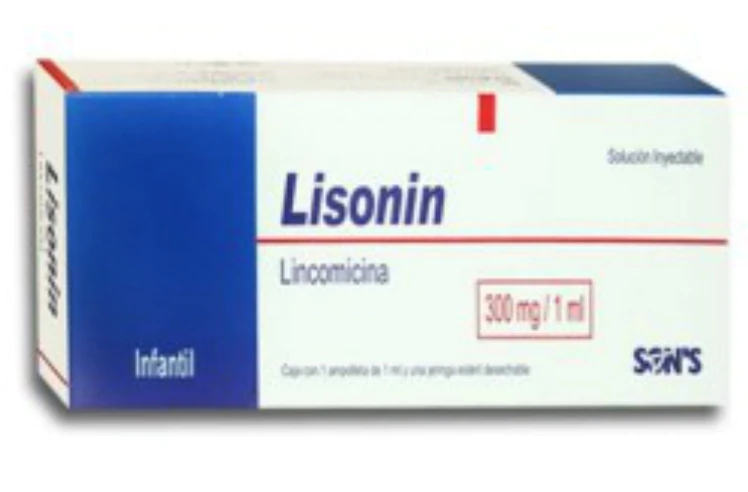 LISONIN Sol. Iny. INFANTIL c/1 AMPTA. 300 MG/1 ML. y Jeringa.