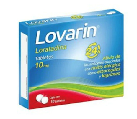 LOVARIN 24H Cja. c/10 TABS. 10 MG.