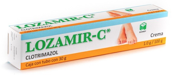LOZAMIR-C CREMA TUBO C/30 G. 1.0 G/100 G.