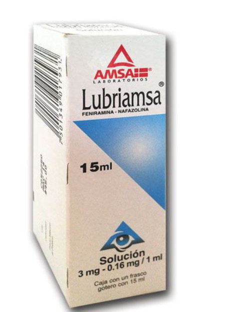 LUBRIAMSA SOL. OFTÁLMICA Fco. Gotero 15 ML. 3-0.16 MG/1 ML.