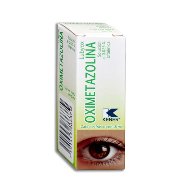 LUBYOX SOL. Oftálmica al 0.025% Fco. Gotero 15 ML.