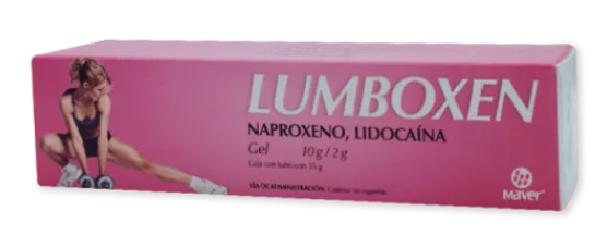 LUMBOXEN GEL "Rosa" TUBO c/35 G. 10-2 G/100 G.