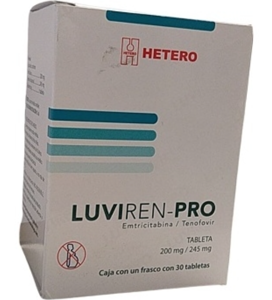 LUVIREN-PRO C/30 TABS. 200/245 MG.