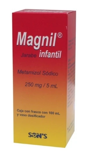 MAGNIL JARABE Infantil Fco. 100 ML. 250 MG/5 ML.