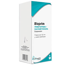 BIOPRIM SUSP. Fco. 120 ML. 0.8-4.0 G/100 ML.