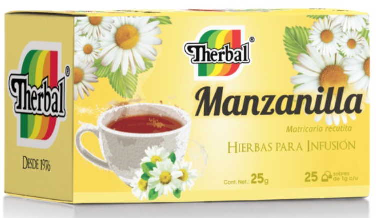 MANZANILLA p/Infusión c/25 SOBS. 1 G.