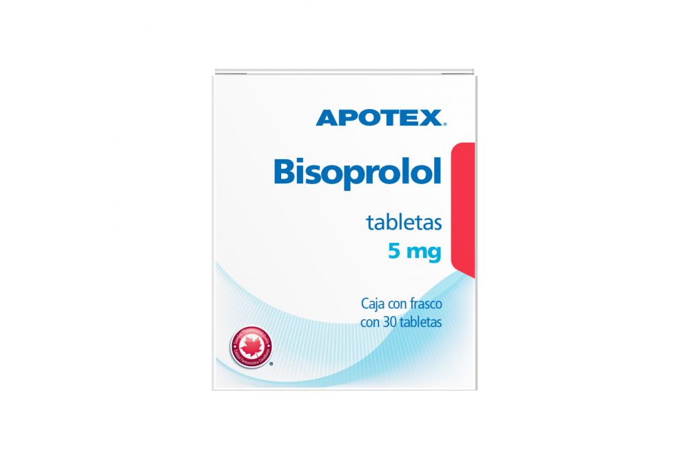 BISOPROLOL (Apotex) c/30 TABS. 5 MG 
