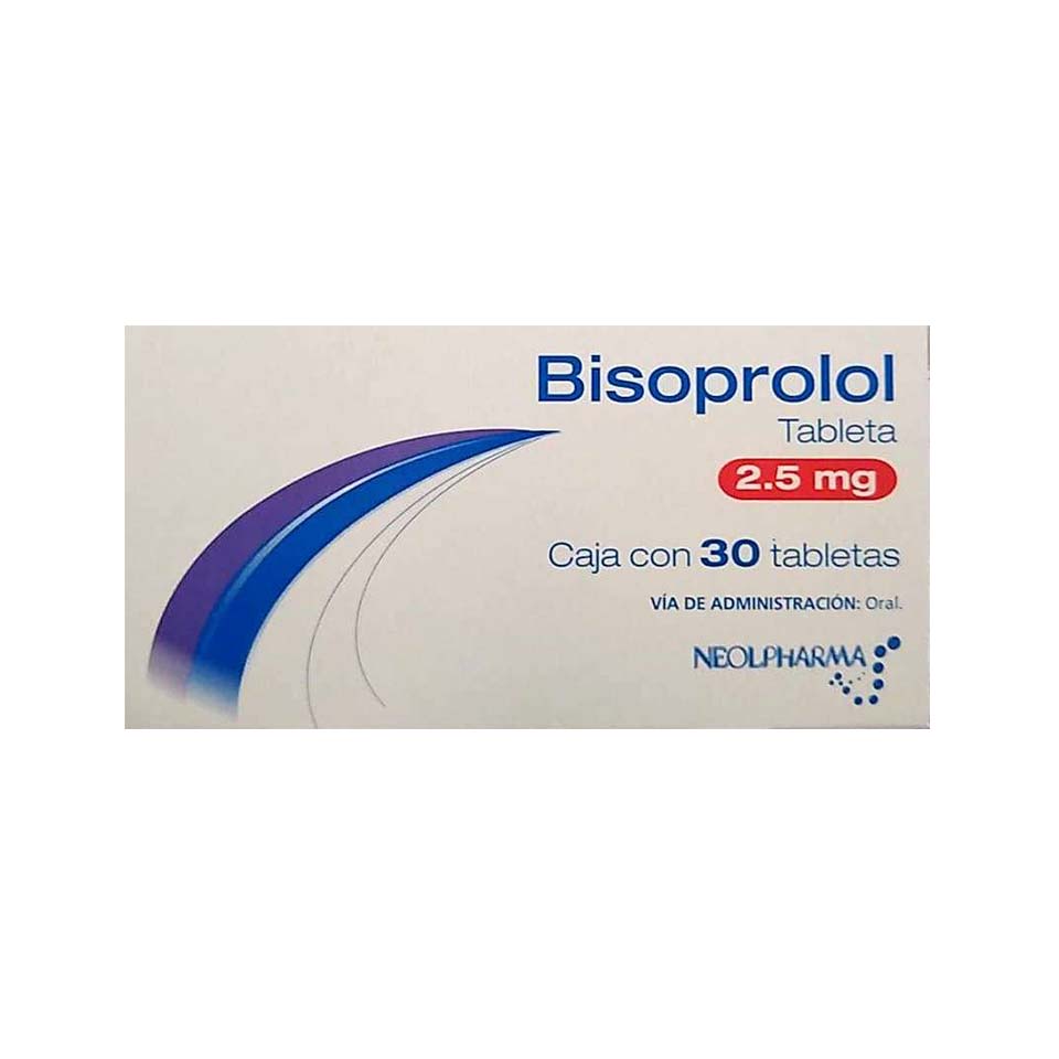 BISOPROLOL (Neolpharma) c/30 TABS. 2.5 MG.