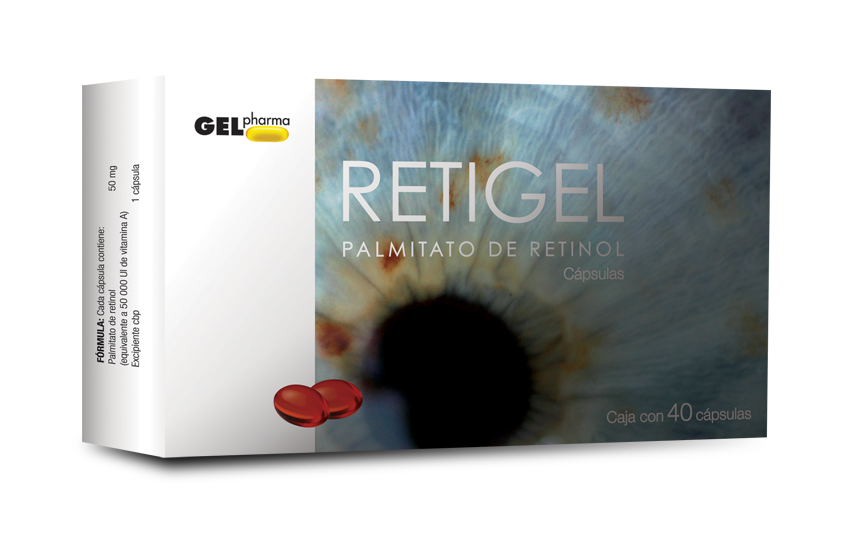 RETIGEL c/40 CAPS. 50 MG.