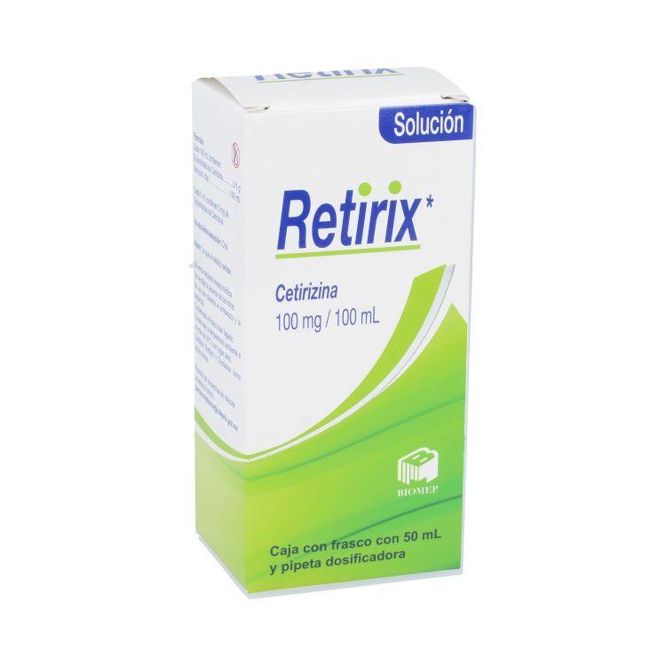 RETIRIX SOLUCIÓN Fco. 50 ML. 100 MG/100 ML.