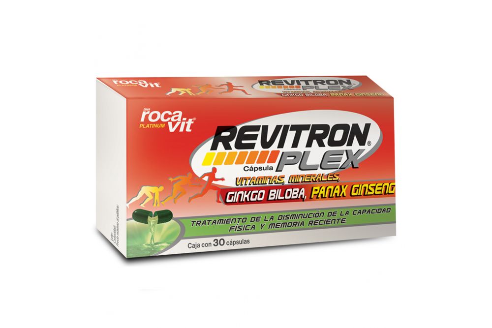 REVITRON PLEX c/30 CÁPSULAS. 