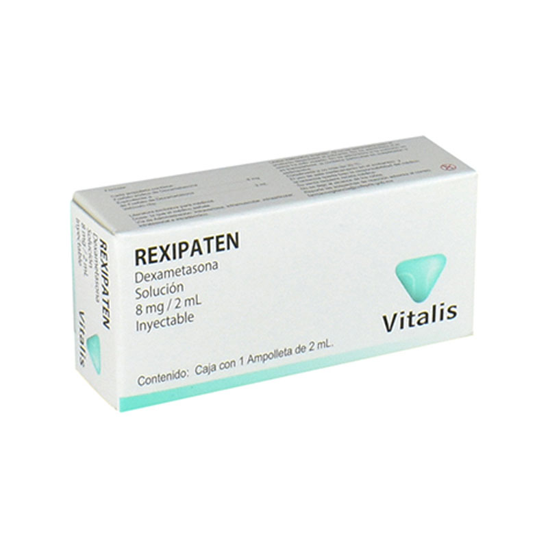 REXIPATEN Sol. Iny. c/1 AMPTA. 8 MG/2 ML.