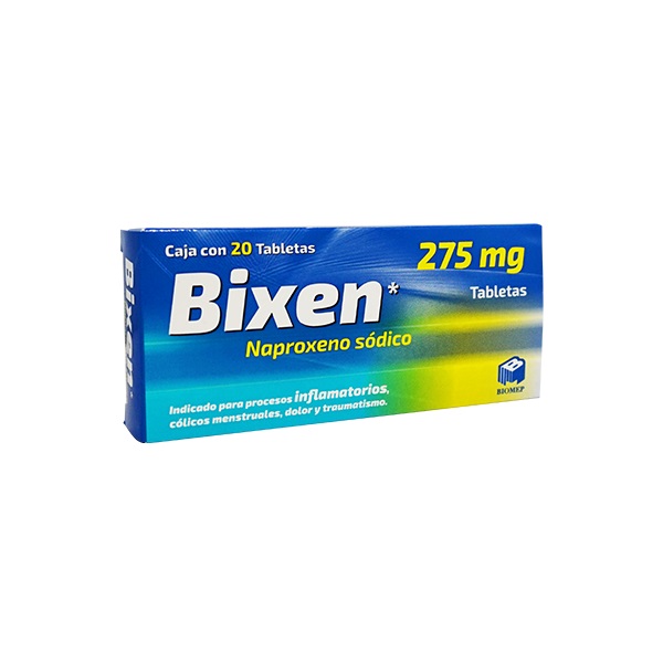 BIXEN c/20 TABS. 275 MG.