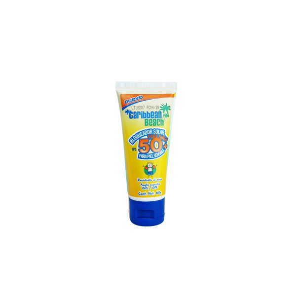 BLOQUEADOR SOLAR NIÑOS (C.Beach) FPS 50+ CREMA Tubo c/150 G.