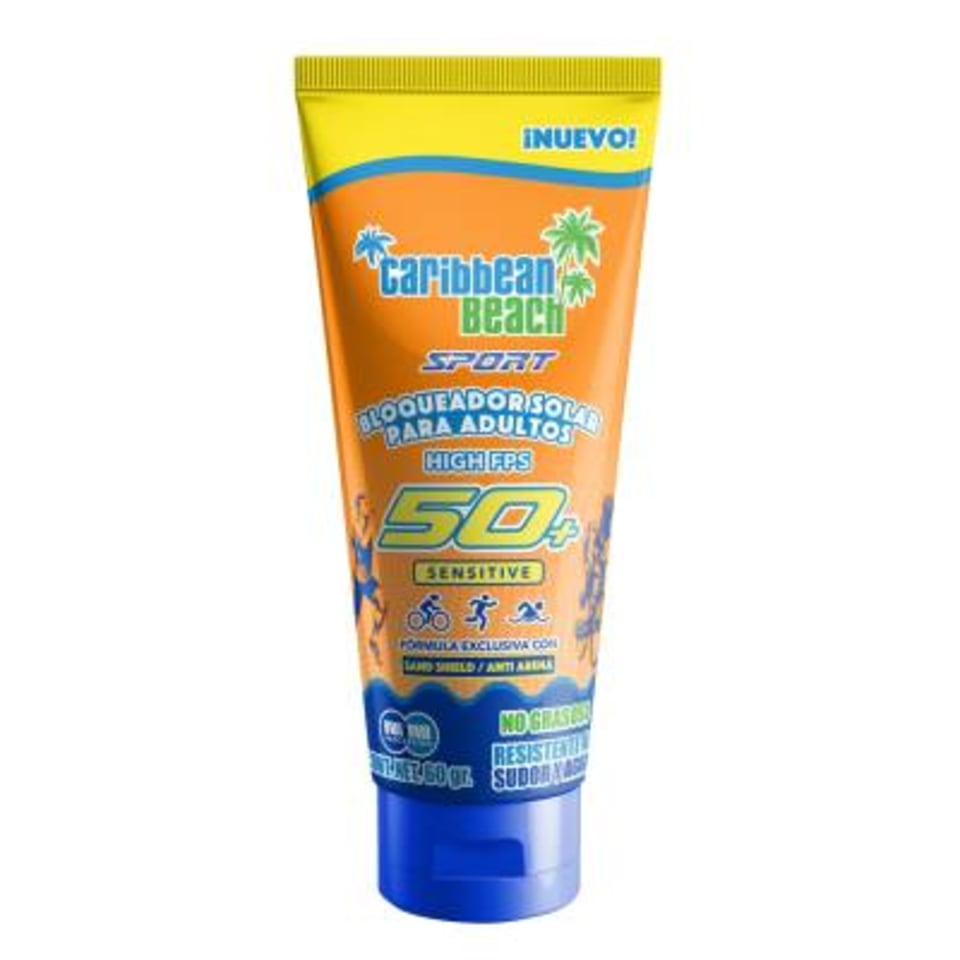 PROTECTOR SOLAR (C. Beah) Adultos SPORT 50+ Crema Tubo c/150 G.