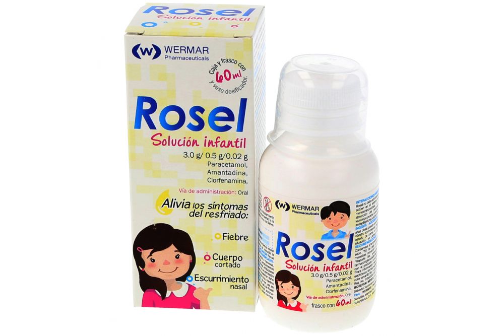 ROSEL SOLUCIÓN Infantil Fco. 60 ML. 0.5-0.02-3.0 G/100 ML.