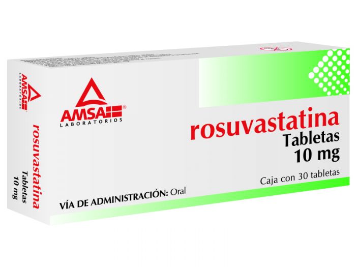 ROSUVASTATINA (AMSA) C/30 TABS. 10 MG.