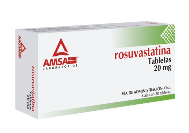 ROSUVASTATINA (AMSA) C/30 TABS. 20 MG.
