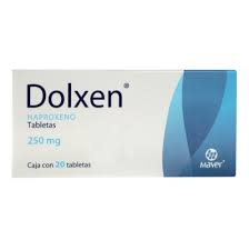 DOLXEN C/20 TABS. 250 MG.