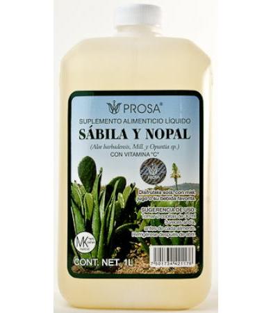 SÁBILA/NOPAL (Prosa) Líquido Fco. 1 LT.