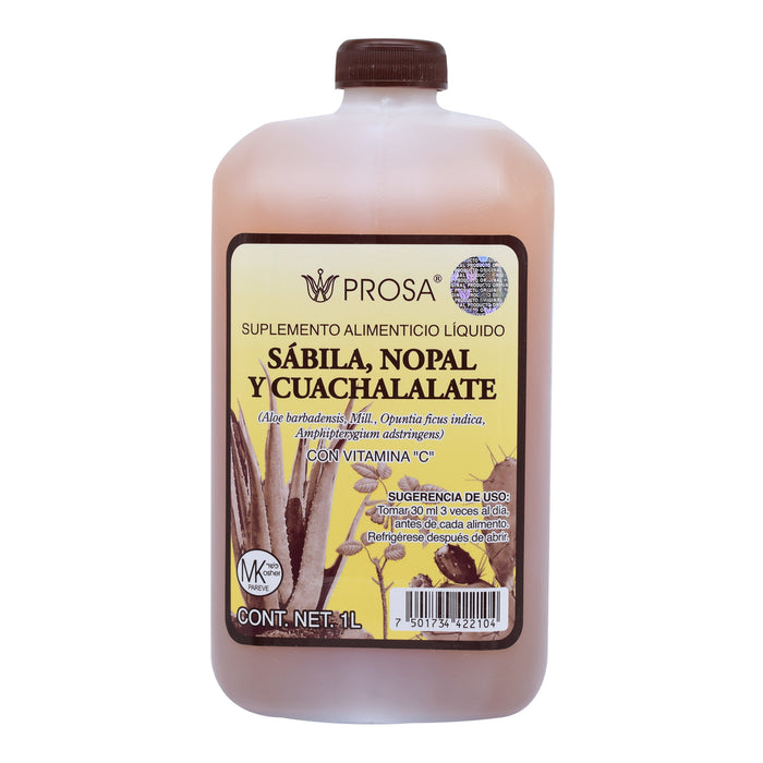 SÁBILA/NOPAL/CUACHALALATE (Prosa) Líquido Fco. 1 LT.