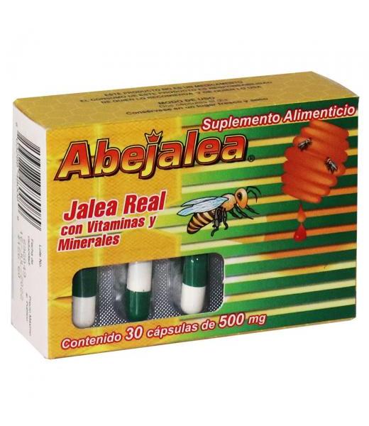 ABEJALEA c/30 CAPS. 500 MG.