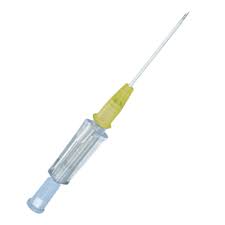 SAFELET CATÉTER IV Radiopaco 24Gx3/4"(19mm) Amarillo c/1 Pza.