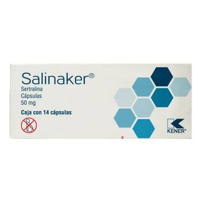 SALINAKER c/14 CAPS. 50 MG.