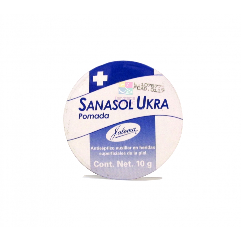 SANASOL POMADA Lata c/10 G.