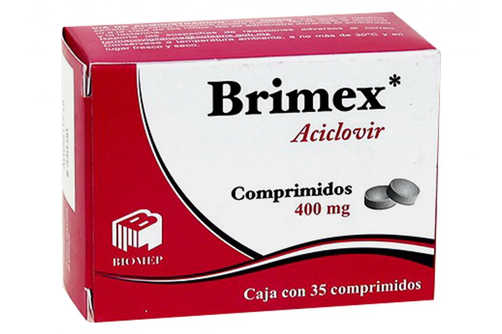 BRIMEX c/35 COMPS. 400 MG.