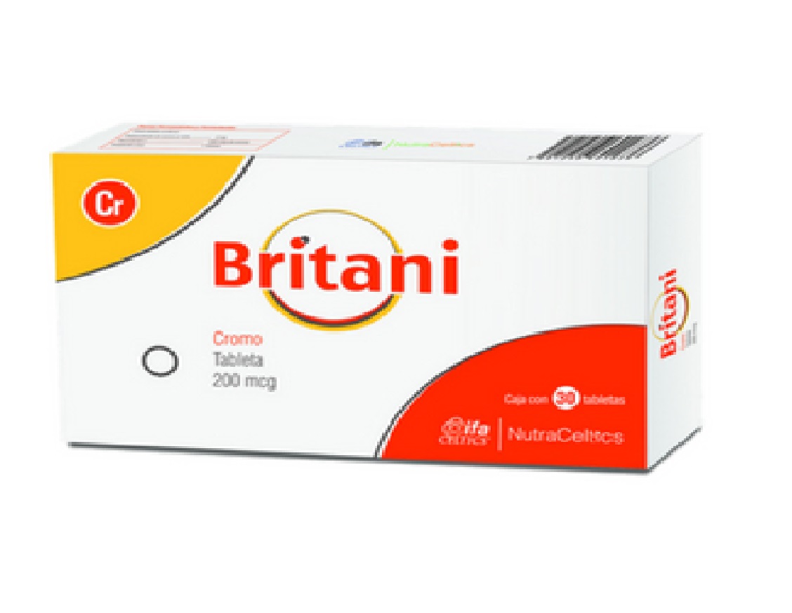 BRITANI c/30 TABS. 200 MCG.
