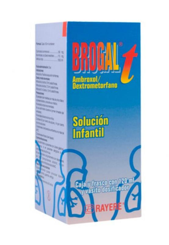 BROGAL-T SOL. Infantil Fco. 120 ML. 150-113 MG/100 ML.